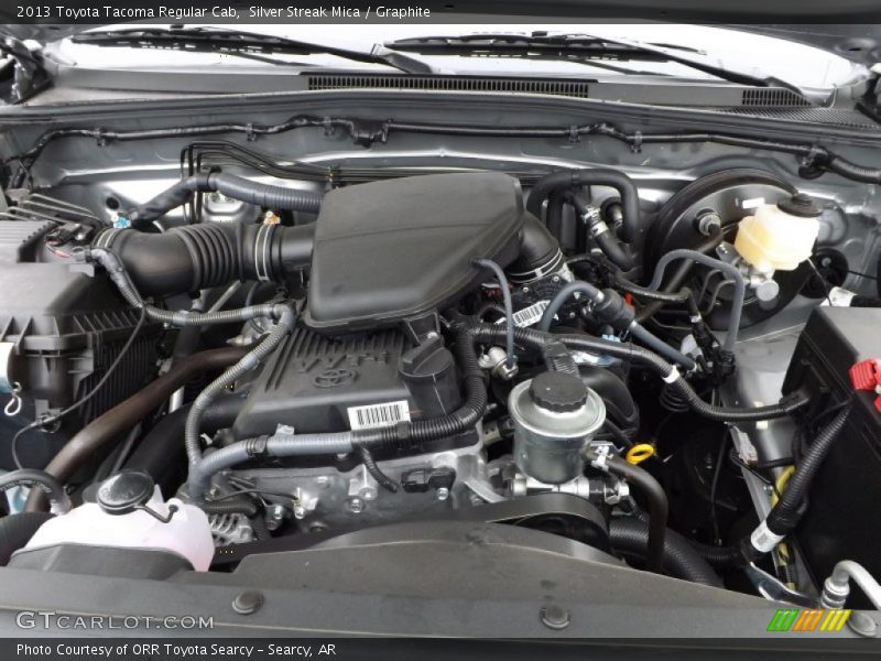 Silver Streak Mica / Graphite 2013 Toyota Tacoma Regular Cab
