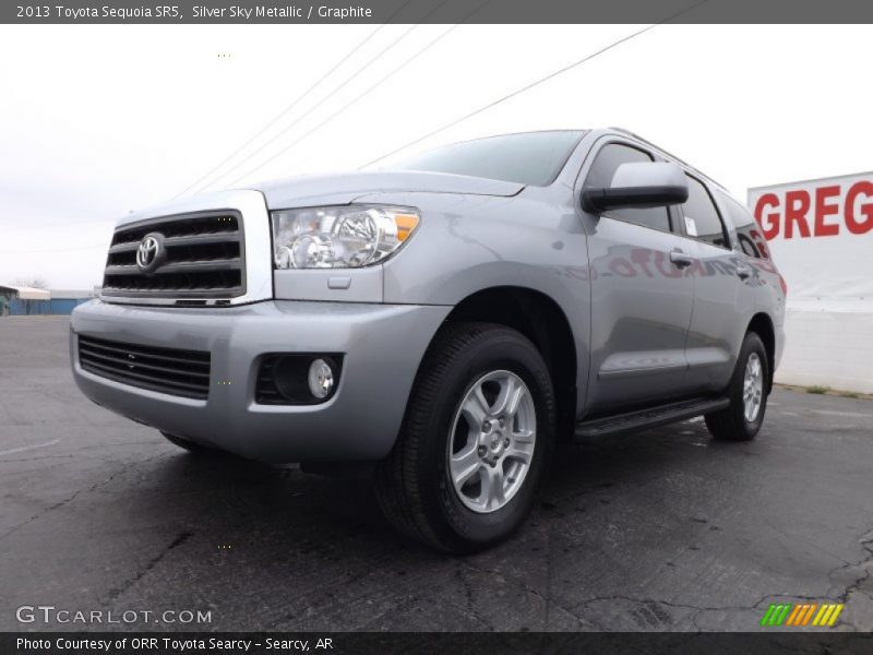 Silver Sky Metallic / Graphite 2013 Toyota Sequoia SR5