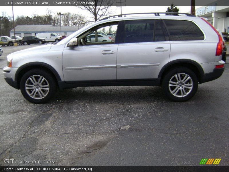 Silver Metallic / Soft Beige 2010 Volvo XC90 3.2 AWD