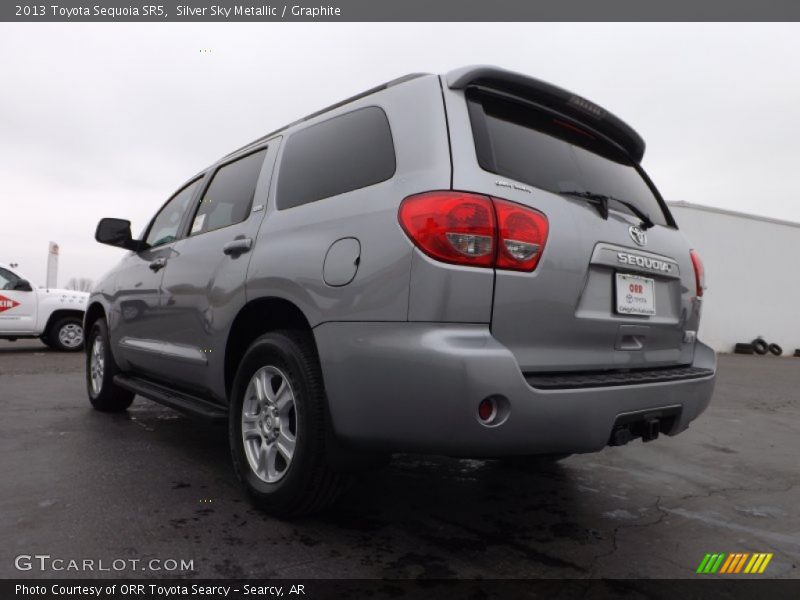Silver Sky Metallic / Graphite 2013 Toyota Sequoia SR5