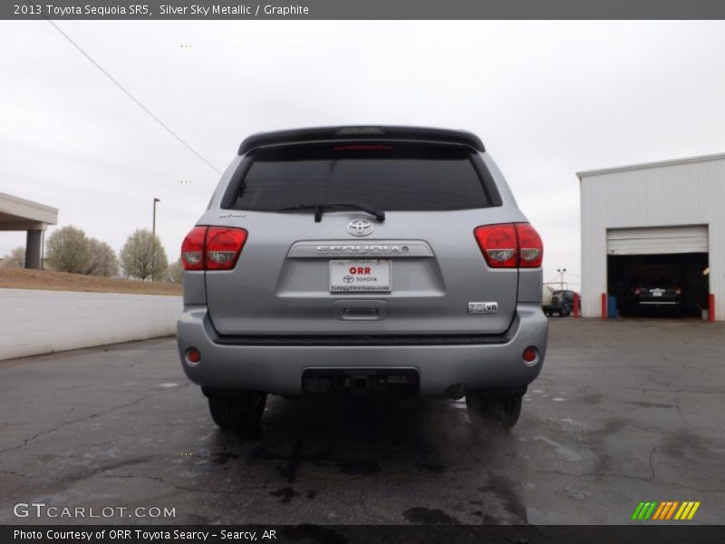 Silver Sky Metallic / Graphite 2013 Toyota Sequoia SR5