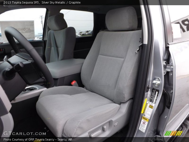 Silver Sky Metallic / Graphite 2013 Toyota Sequoia SR5