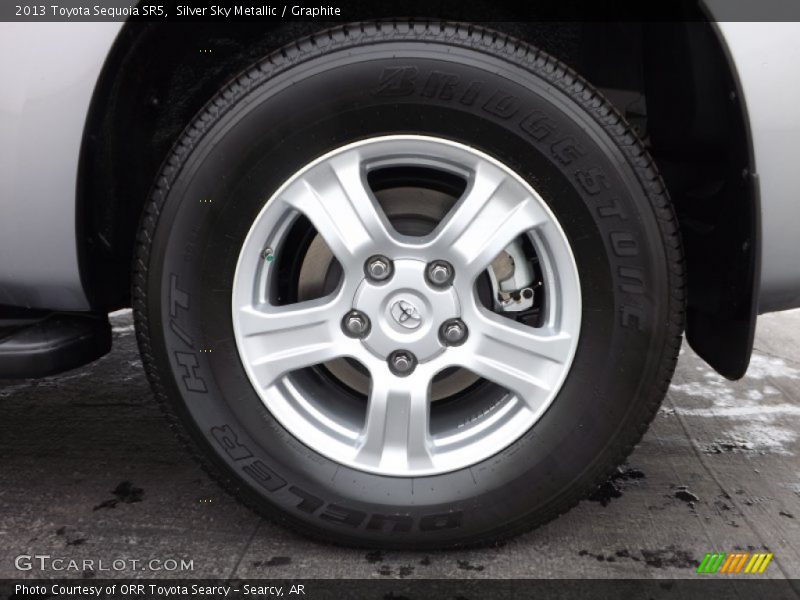 Silver Sky Metallic / Graphite 2013 Toyota Sequoia SR5