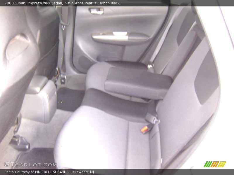 Satin White Pearl / Carbon Black 2008 Subaru Impreza WRX Sedan