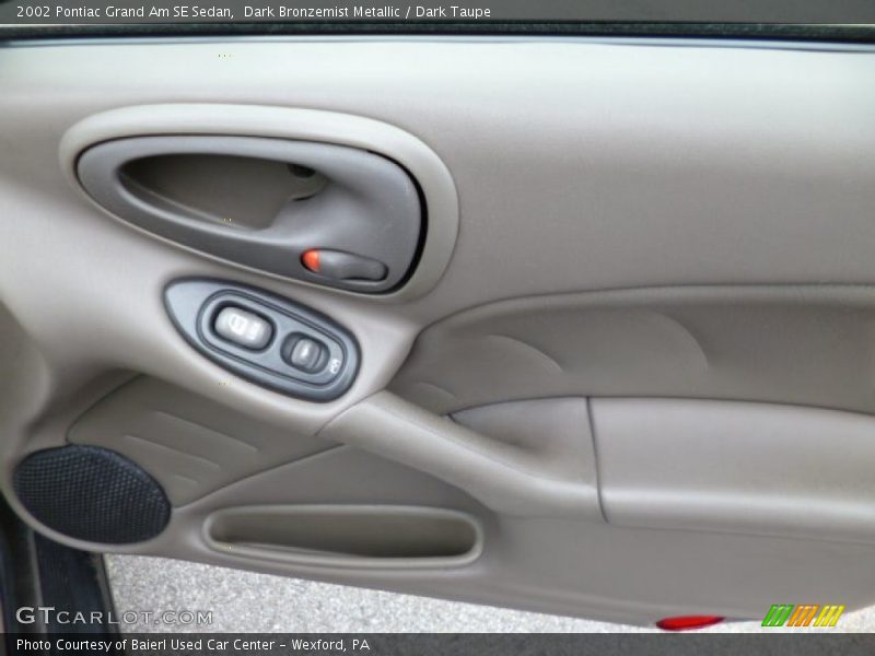 Dark Bronzemist Metallic / Dark Taupe 2002 Pontiac Grand Am SE Sedan