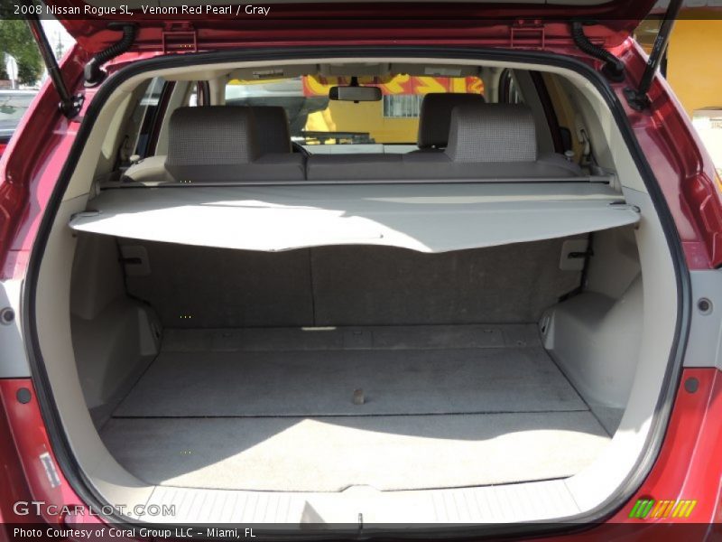 Venom Red Pearl / Gray 2008 Nissan Rogue SL