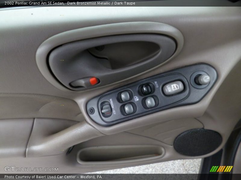 Dark Bronzemist Metallic / Dark Taupe 2002 Pontiac Grand Am SE Sedan