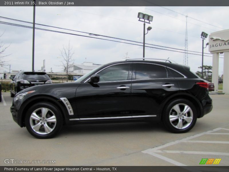 Black Obsidian / Java 2011 Infiniti FX 35