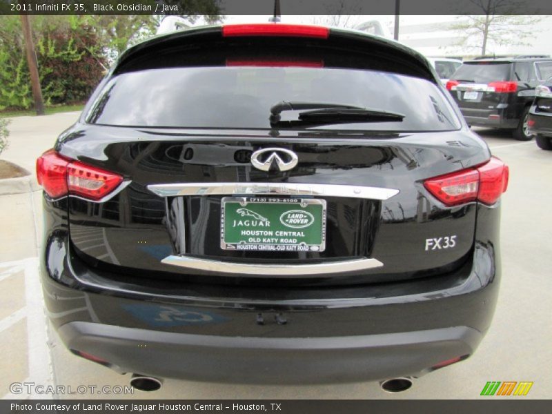 Black Obsidian / Java 2011 Infiniti FX 35