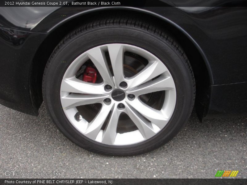 Bathurst Black / Black Cloth 2012 Hyundai Genesis Coupe 2.0T