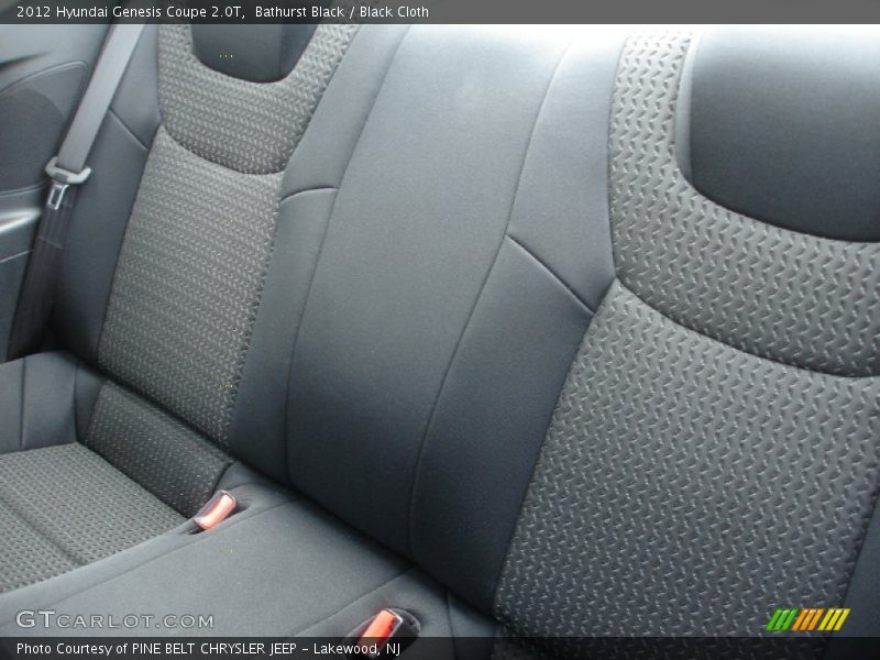 Bathurst Black / Black Cloth 2012 Hyundai Genesis Coupe 2.0T