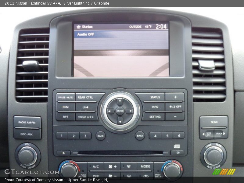 Silver Lightning / Graphite 2011 Nissan Pathfinder SV 4x4