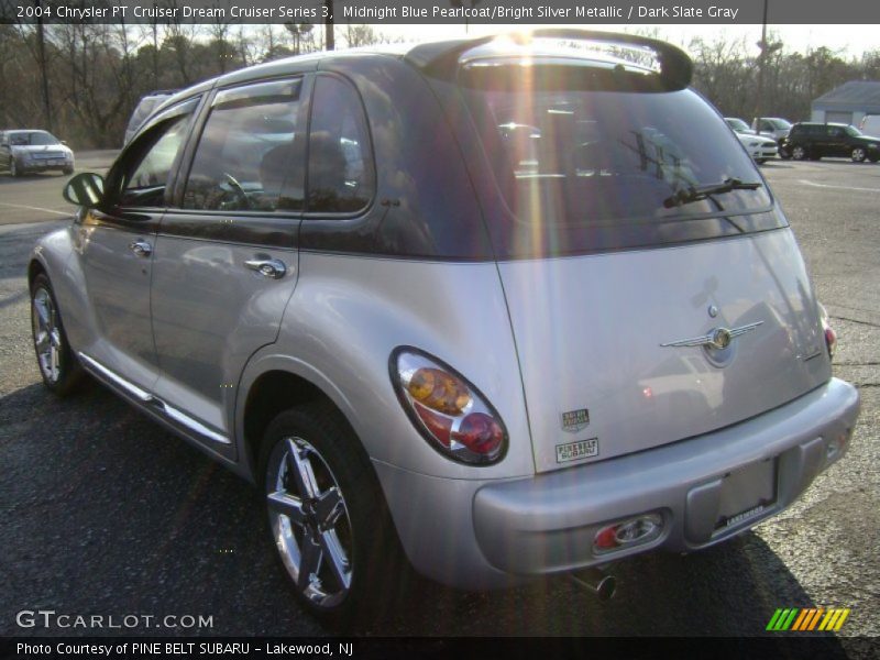 Midnight Blue Pearlcoat/Bright Silver Metallic / Dark Slate Gray 2004 Chrysler PT Cruiser Dream Cruiser Series 3