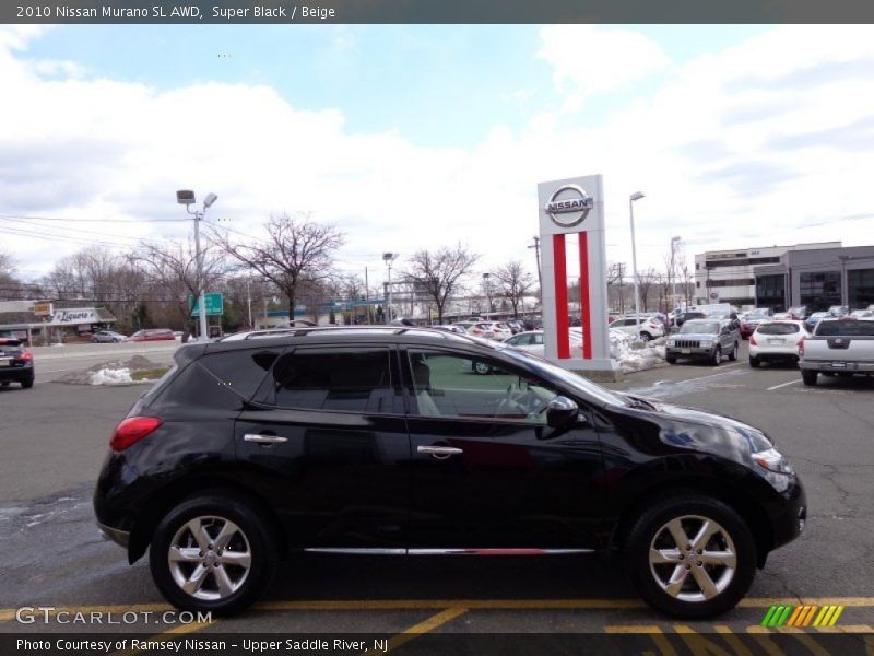 Super Black / Beige 2010 Nissan Murano SL AWD