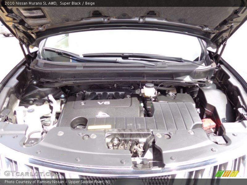 Super Black / Beige 2010 Nissan Murano SL AWD