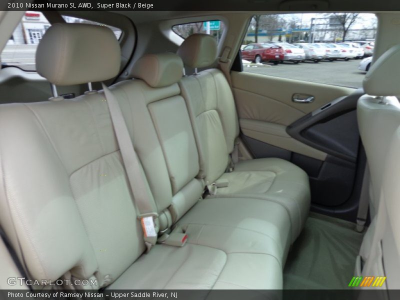 Super Black / Beige 2010 Nissan Murano SL AWD