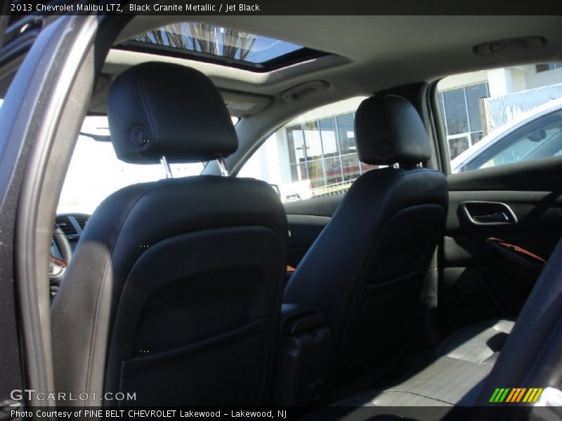 Black Granite Metallic / Jet Black 2013 Chevrolet Malibu LTZ