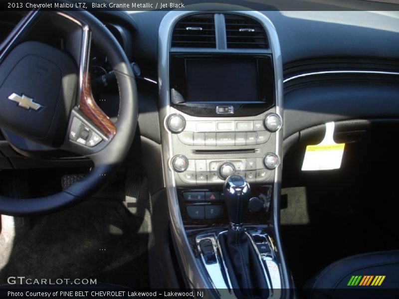Black Granite Metallic / Jet Black 2013 Chevrolet Malibu LTZ