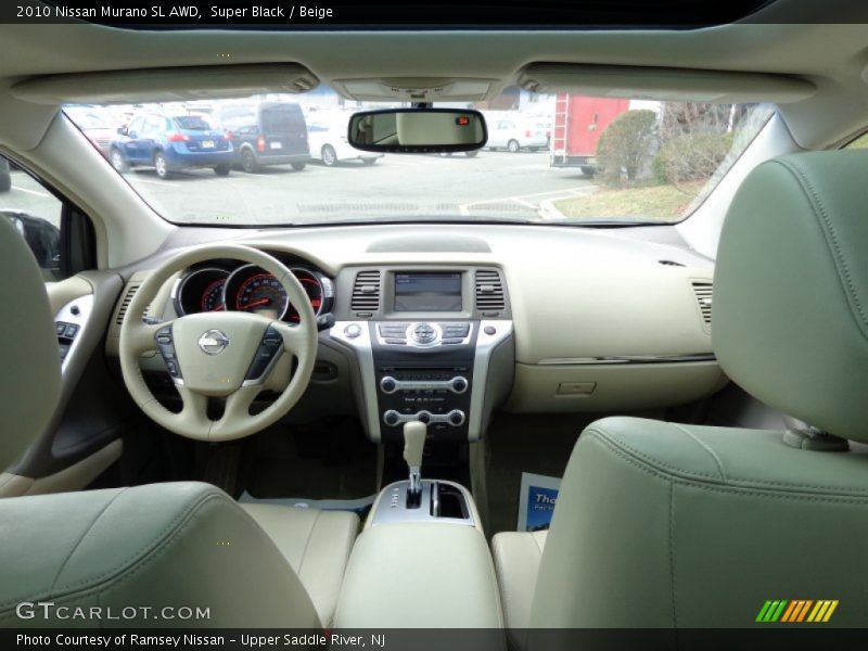 Super Black / Beige 2010 Nissan Murano SL AWD