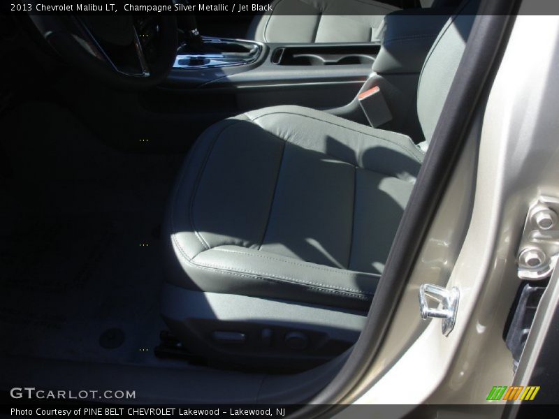 Champagne Silver Metallic / Jet Black 2013 Chevrolet Malibu LT