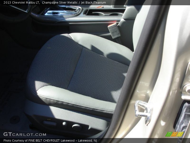 Champagne Silver Metallic / Jet Black/Titanium 2013 Chevrolet Malibu LT