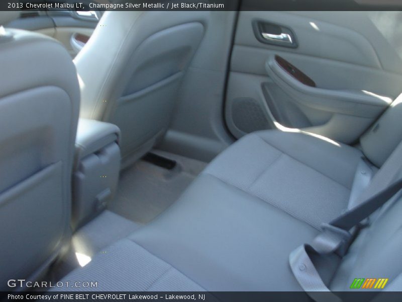 Champagne Silver Metallic / Jet Black/Titanium 2013 Chevrolet Malibu LT