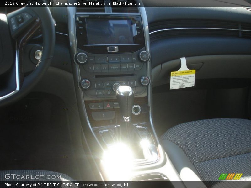 Champagne Silver Metallic / Jet Black/Titanium 2013 Chevrolet Malibu LT