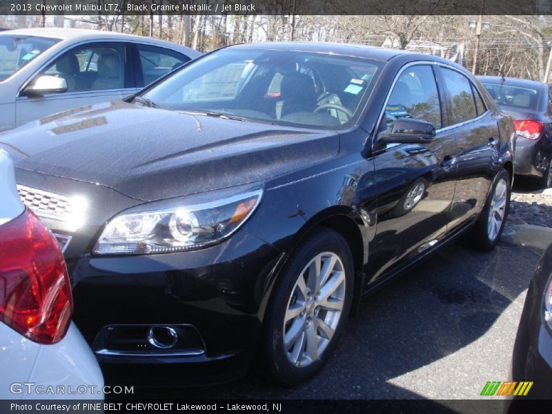 Black Granite Metallic / Jet Black 2013 Chevrolet Malibu LTZ