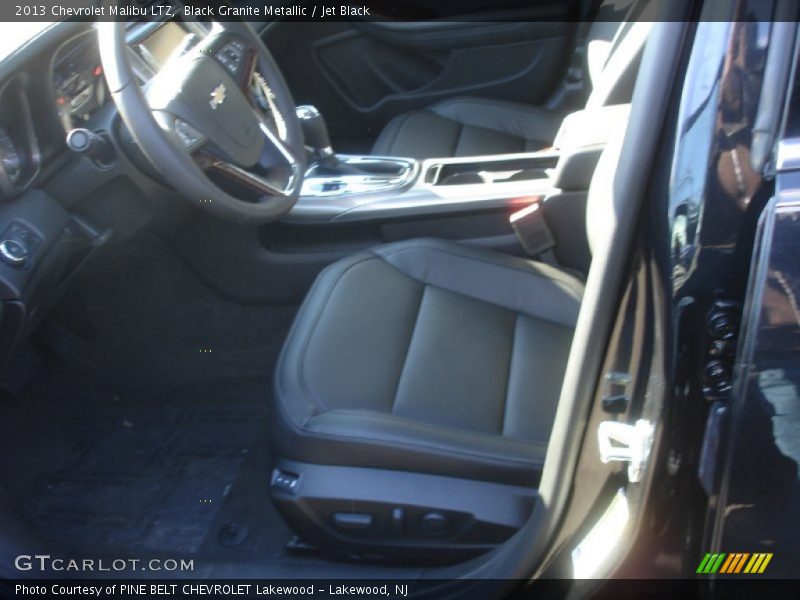 Black Granite Metallic / Jet Black 2013 Chevrolet Malibu LTZ