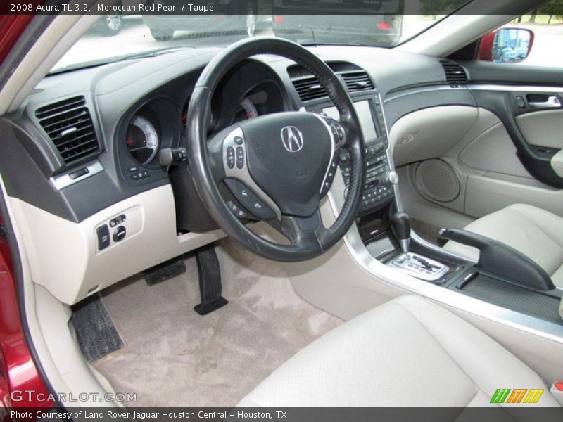 Taupe Interior - 2008 TL 3.2 