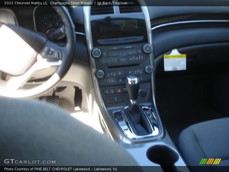 Champagne Silver Metallic / Jet Black/Titanium 2013 Chevrolet Malibu LS