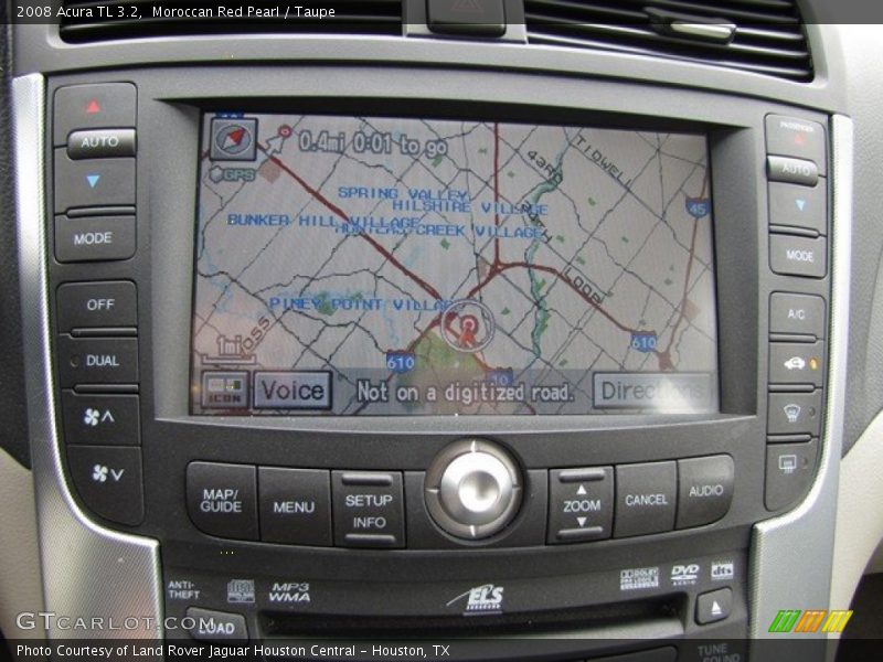 Navigation of 2008 TL 3.2