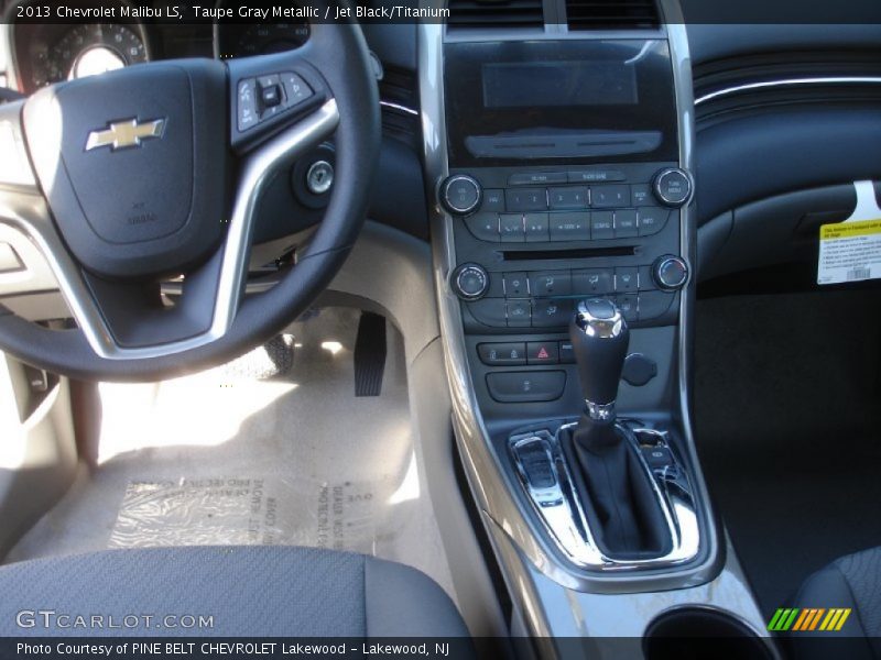Taupe Gray Metallic / Jet Black/Titanium 2013 Chevrolet Malibu LS
