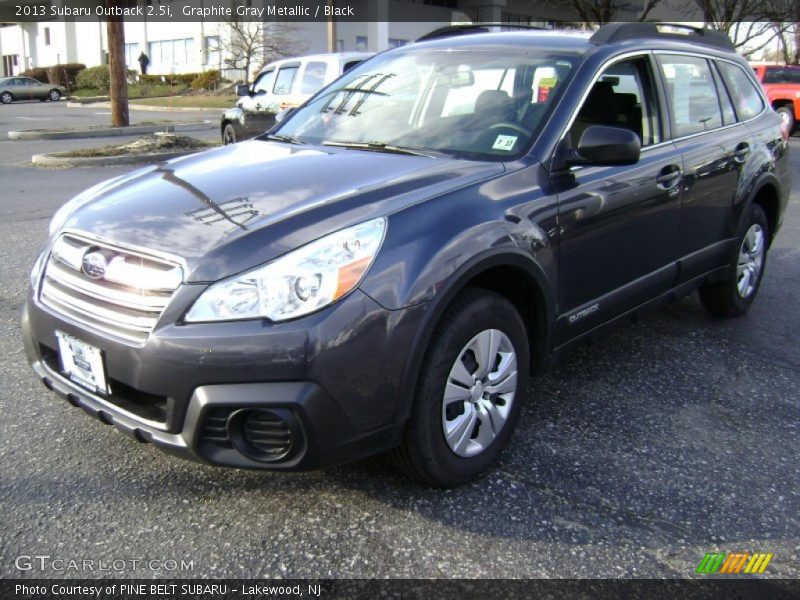 Graphite Gray Metallic / Black 2013 Subaru Outback 2.5i