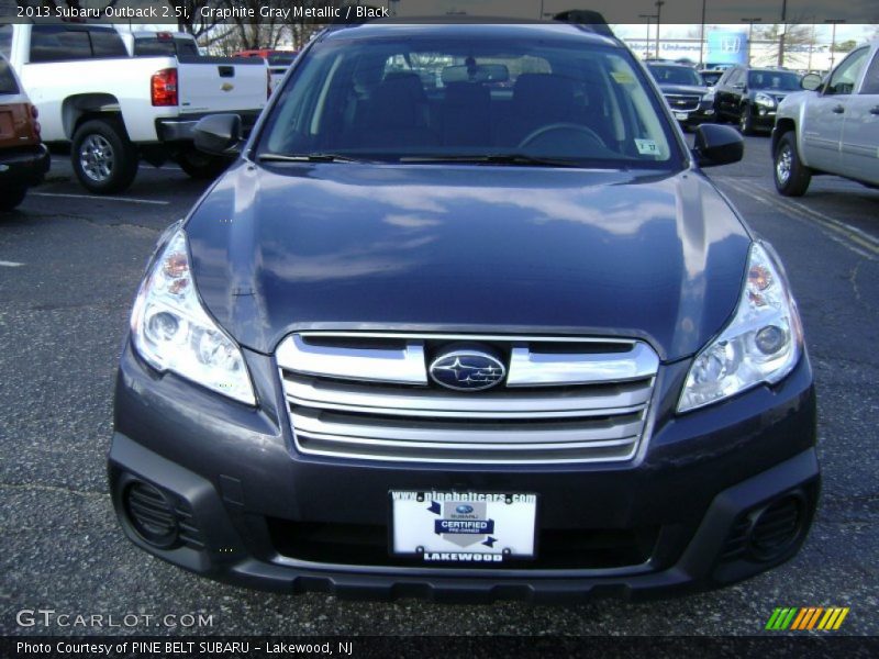 Graphite Gray Metallic / Black 2013 Subaru Outback 2.5i