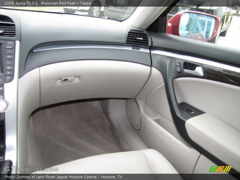 Moroccan Red Pearl / Taupe 2008 Acura TL 3.2