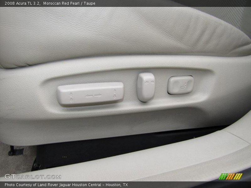 Moroccan Red Pearl / Taupe 2008 Acura TL 3.2