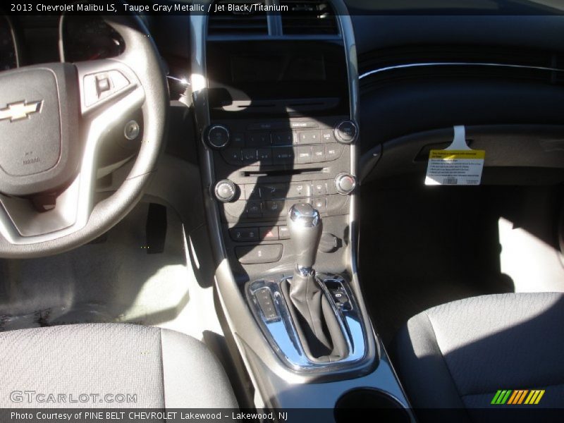 Taupe Gray Metallic / Jet Black/Titanium 2013 Chevrolet Malibu LS