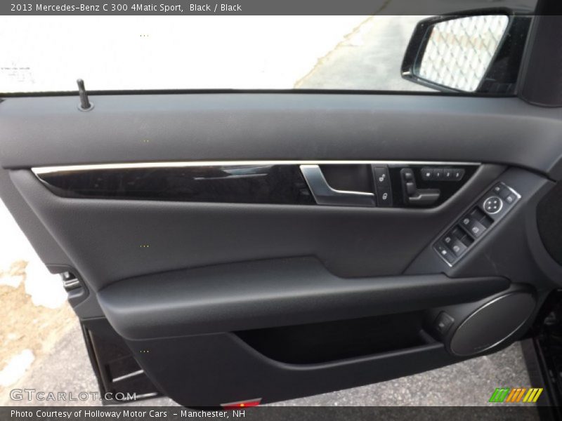 Black / Black 2013 Mercedes-Benz C 300 4Matic Sport