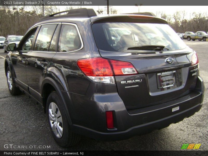 Graphite Gray Metallic / Black 2013 Subaru Outback 2.5i