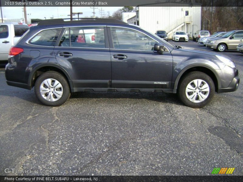 Graphite Gray Metallic / Black 2013 Subaru Outback 2.5i