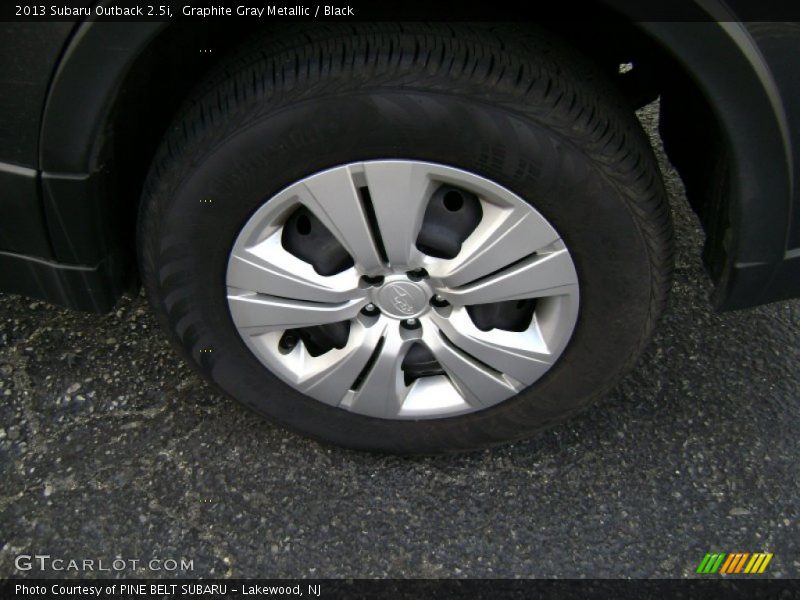 Graphite Gray Metallic / Black 2013 Subaru Outback 2.5i