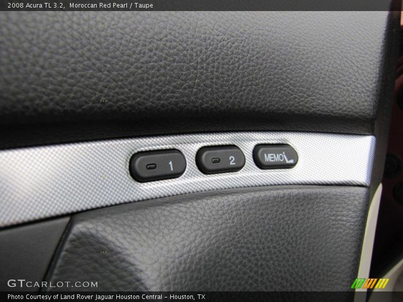 Moroccan Red Pearl / Taupe 2008 Acura TL 3.2