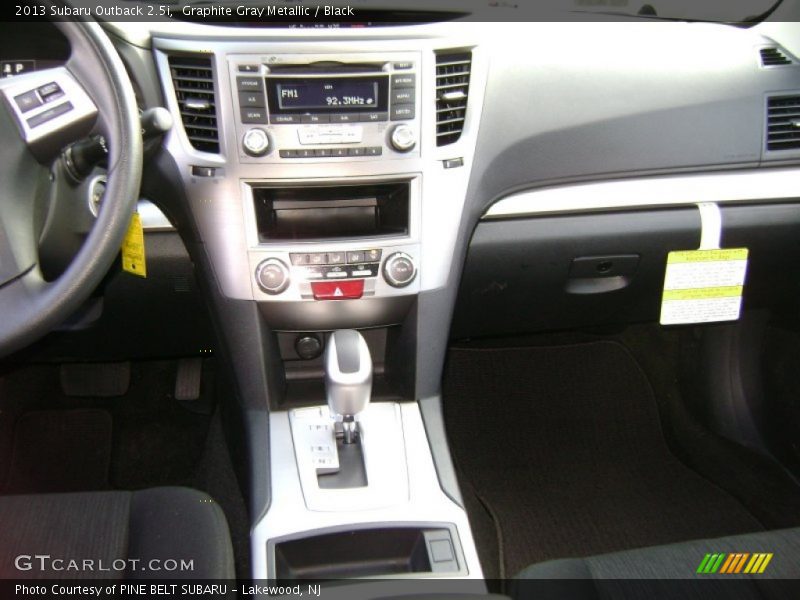 Graphite Gray Metallic / Black 2013 Subaru Outback 2.5i