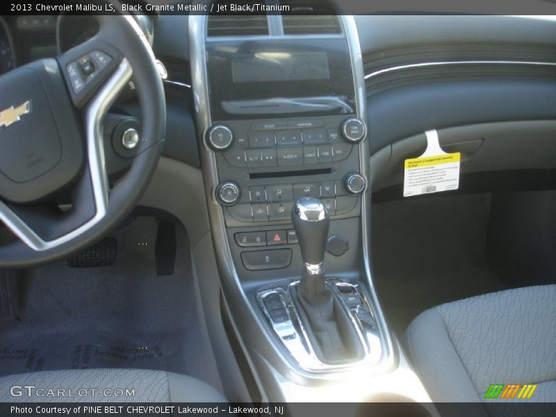 Black Granite Metallic / Jet Black/Titanium 2013 Chevrolet Malibu LS