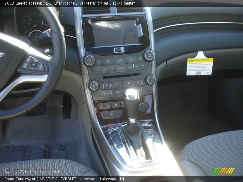 Champagne Silver Metallic / Jet Black/Titanium 2013 Chevrolet Malibu LT