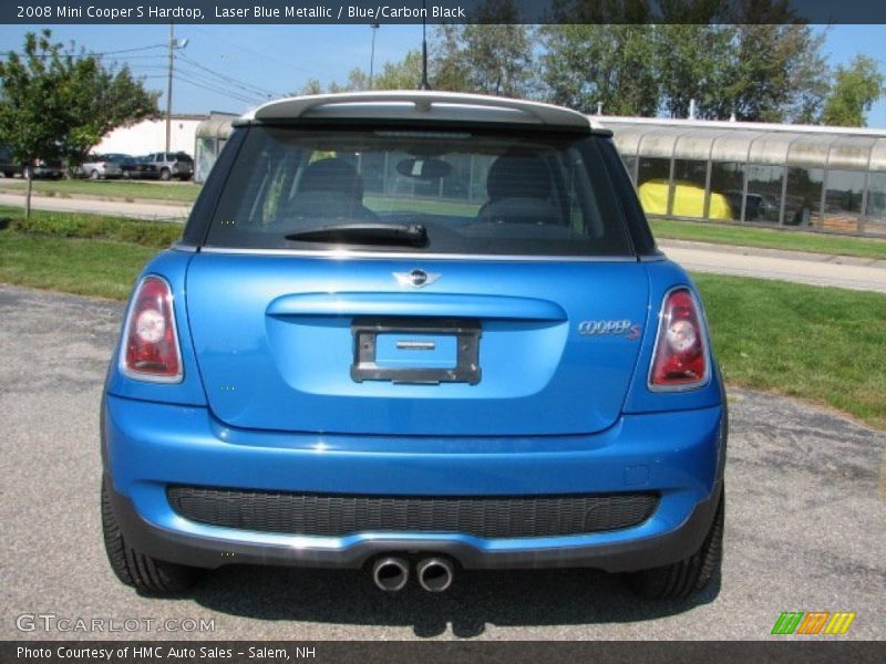 Laser Blue Metallic / Blue/Carbon Black 2008 Mini Cooper S Hardtop