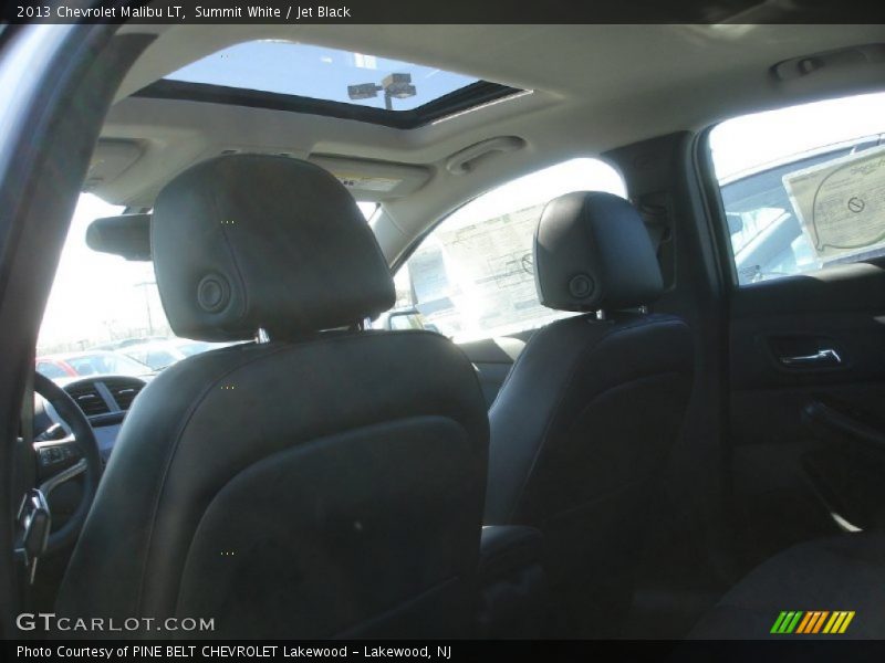 Summit White / Jet Black 2013 Chevrolet Malibu LT