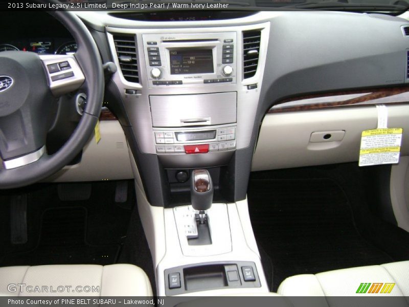 Deep Indigo Pearl / Warm Ivory Leather 2013 Subaru Legacy 2.5i Limited