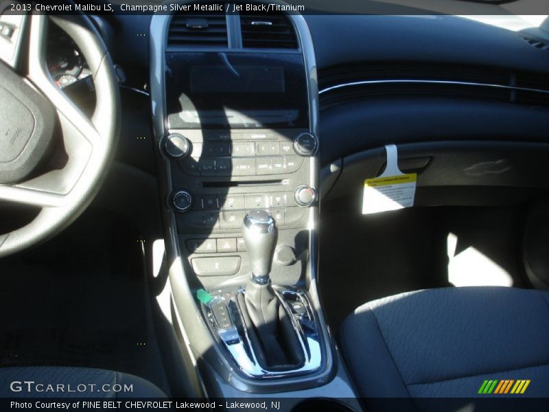 Champagne Silver Metallic / Jet Black/Titanium 2013 Chevrolet Malibu LS